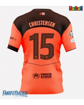 Barcelona Andreas Christensen #15 Tricou Fotbal Replică 2025-26 Barbati Treilea